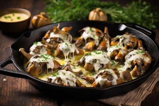 Creamy Parmesan Mushrooms