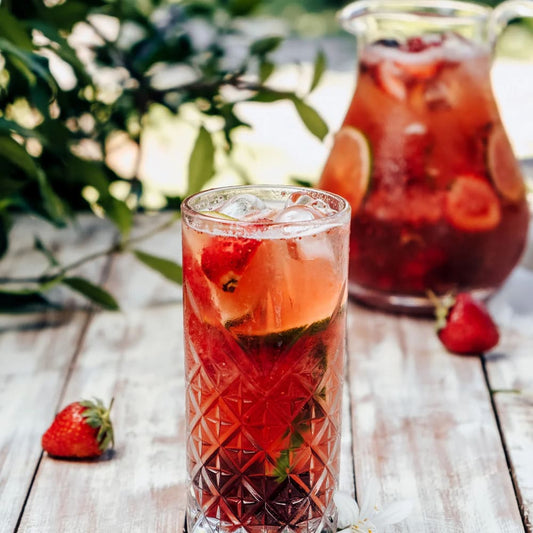 Strawberry Mint Iced Tea