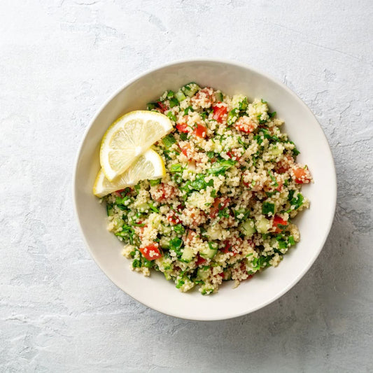 Meal Prep Garlic Herb Chickpea & Couscous