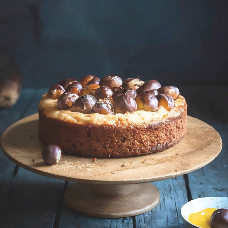 Chestnut cheesecake