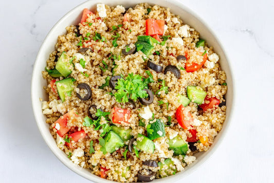 Meal Prep Mediterranean Quinoa Salad