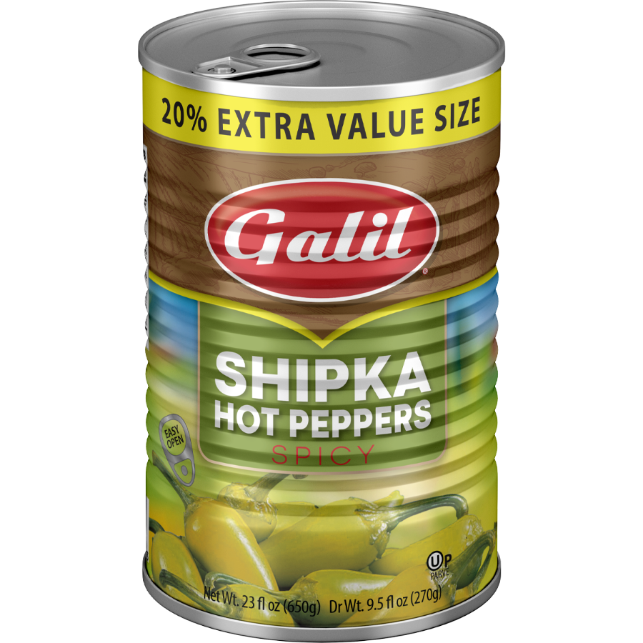 Green Hot Peppers | Shipka | 23 oz | Galil