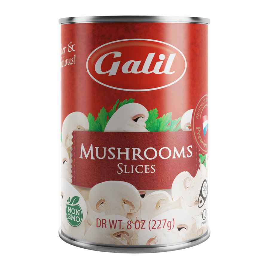 Mushrooms | Slices | 8 oz | Galil