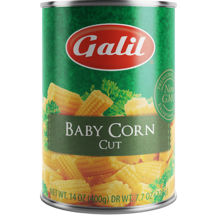 Baby Corn | Cut | 14 oz | Galil