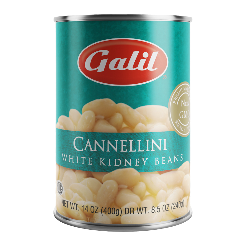 Cannellini Beans - White Kidney | 14 oz | Galil