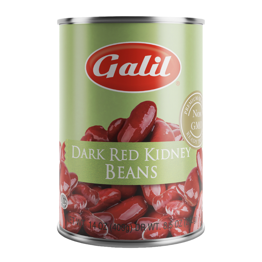 Dark Red Kidney Beans | 14 oz | Galil