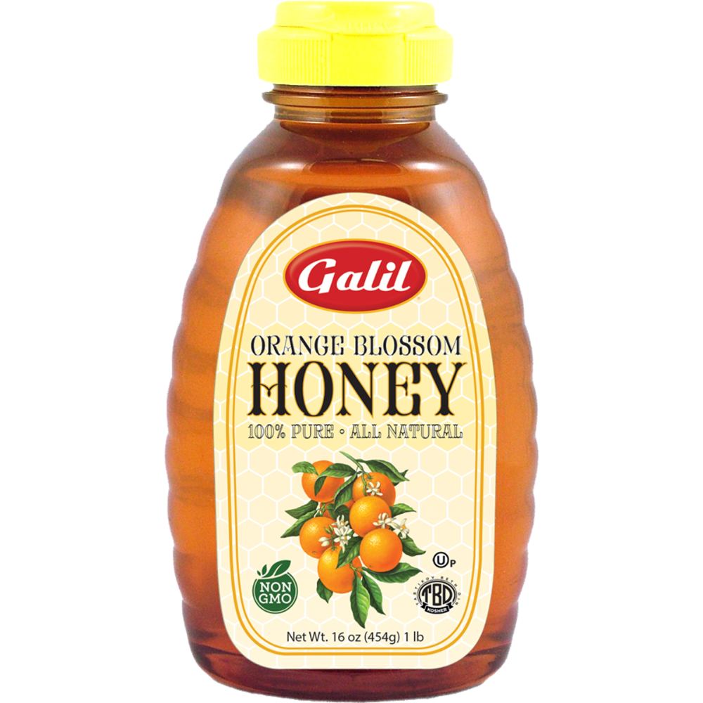 Orange Blossom Honey | Premium | 16 oz | Galil