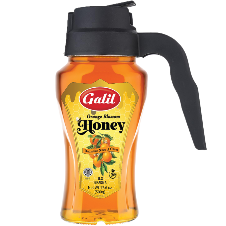 Orange Blossom Honey | Pour Handle | 17.6 oz | Galil