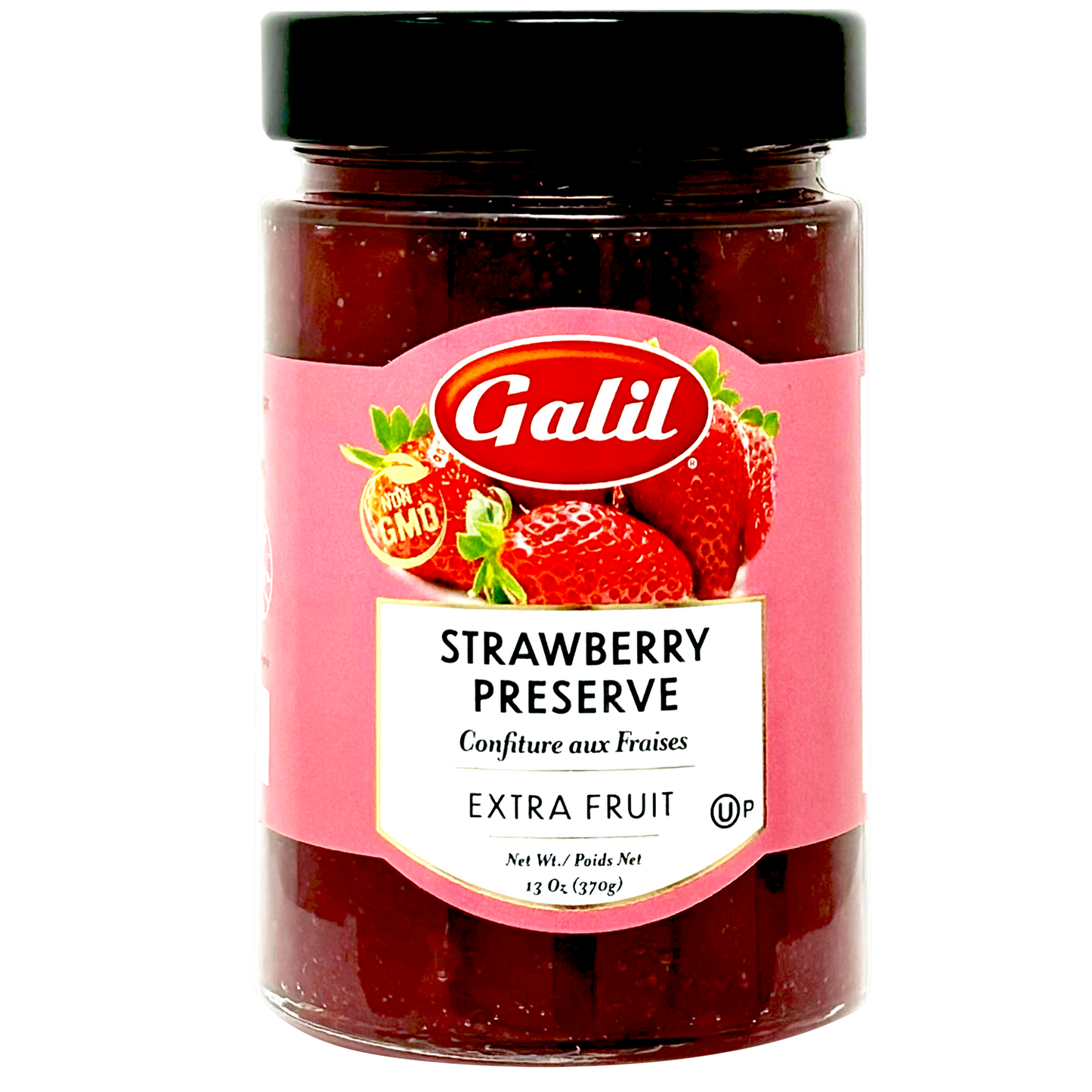 Strawberry Preserve | Fruit Jam | 13 oz | Galil