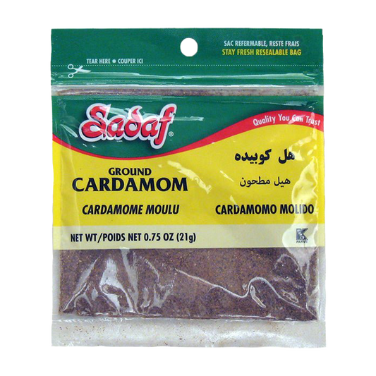 Green Cardamom | Ground | 0.75 oz | Sadaf