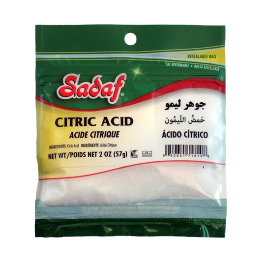 Citric Acid (Lemon Salt) | Granulated | 2 oz | Sadaf