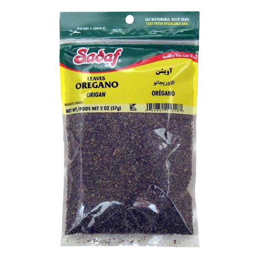 Dried Oregano Leaves | Crushed | 2 oz | Sadaf