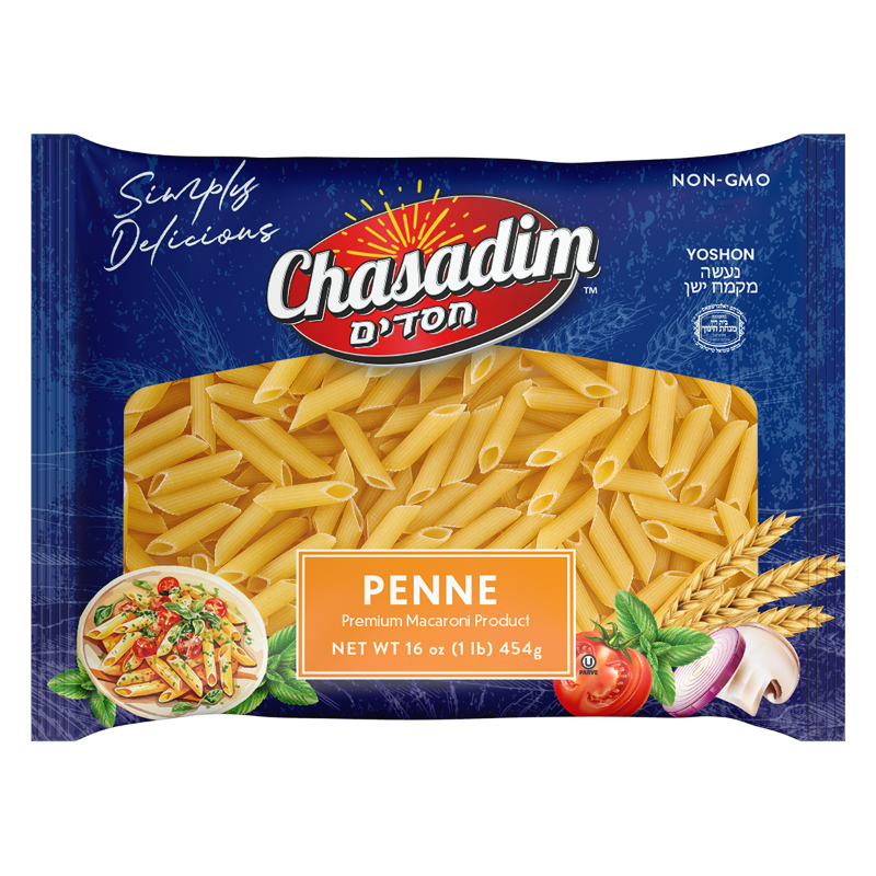 Penne Pasta | 16 oz | Chasadim