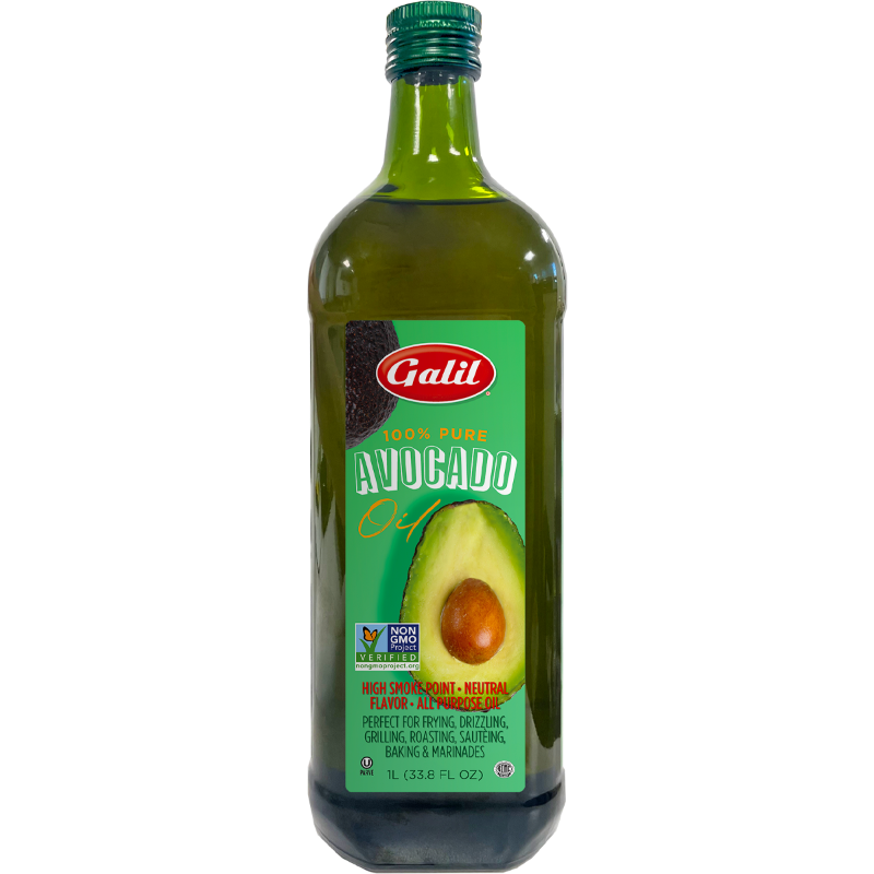 Avocado Oil | 100% Pure | Glass Bottle | 1 Liter | Galil