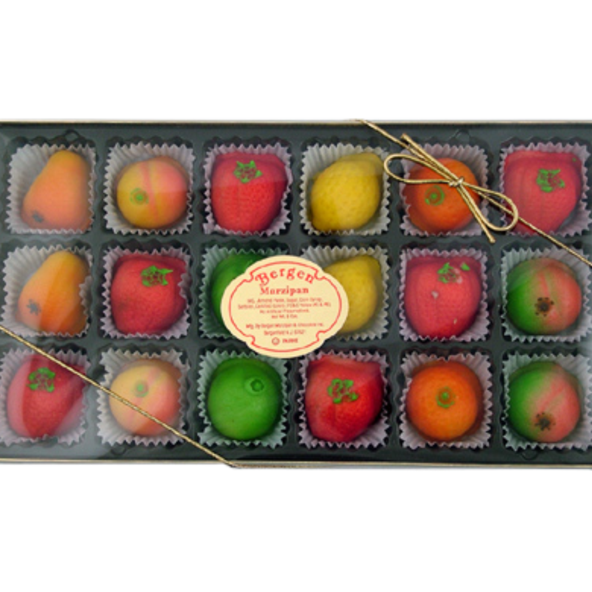 Marzipan Fruit | 18 pcs | Bergen