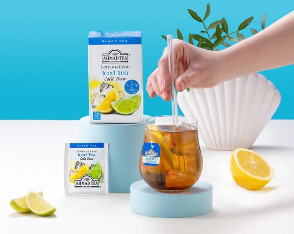 Lemon & Lime Ice Tea | 20' Tea Bags | Ahmad