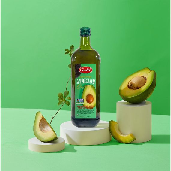 Avocado Oil | 100% Pure | Glass Bottle | 1 Liter | Galil - ShopGalil