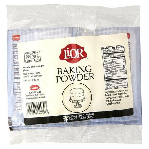 Baking Powder | 3.5 oz | LiOR - ShopGalil